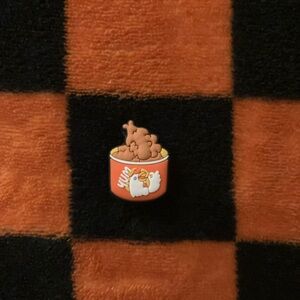 Cute Chicken in a bucket Crocs Jibbitz